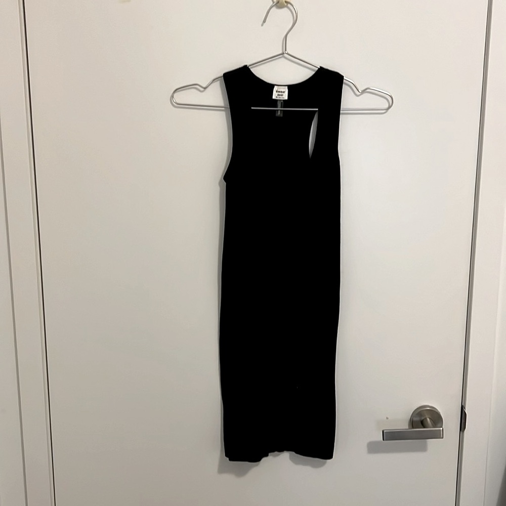 Aritzia Sunday Best Ribbed Mini Dress
